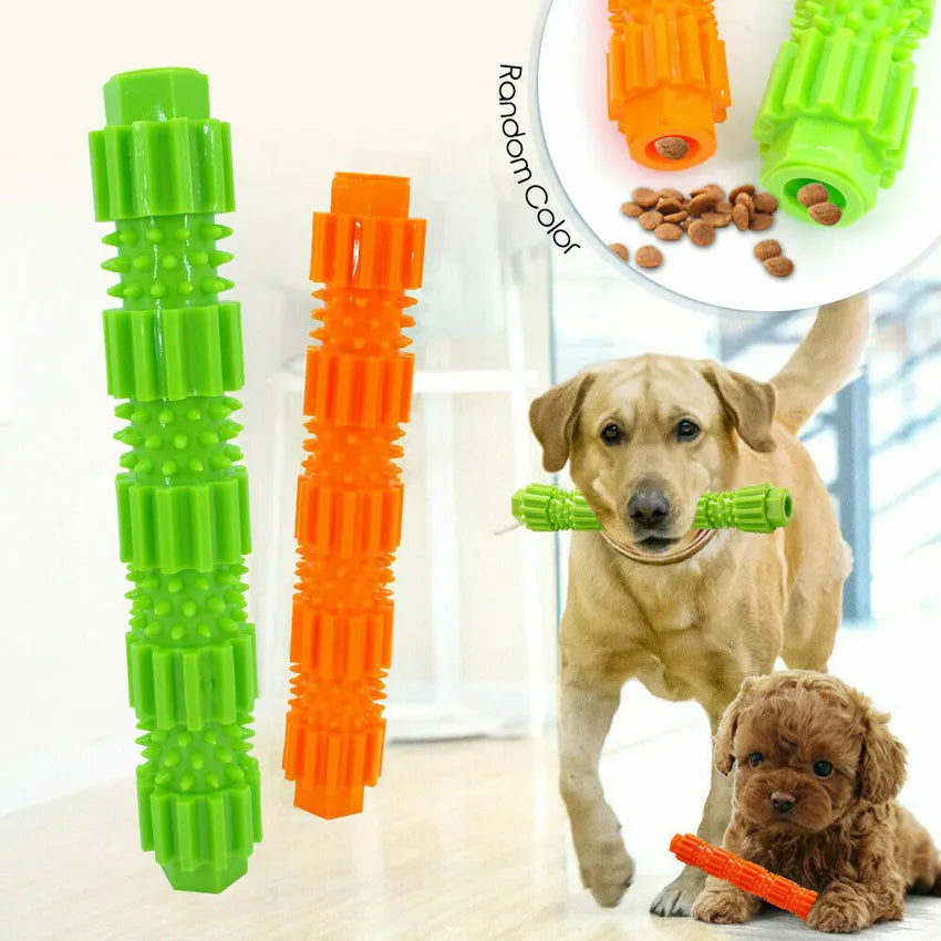 1pc Random Color Dog Toy Chew Resistant Rubber Chew Toy For Small Dogs And  Puppies, Anxiety Relief